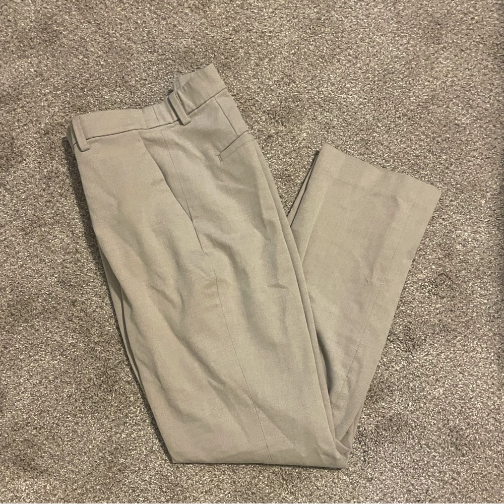 Tan S Uniqlo Smart Ankle Pants